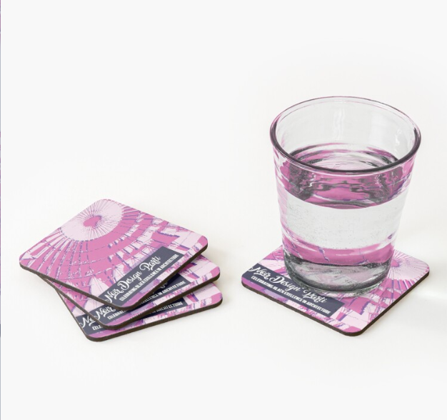 Drink Coasters - Sims and Varner-  The Wright Museum Dome
